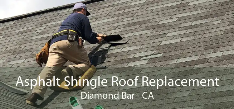 Asphalt Shingle Roof Replacement Diamond Bar - CA