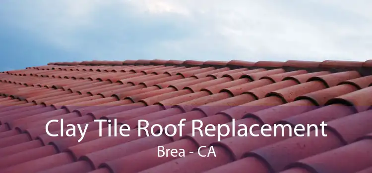 Clay Tile Roof Replacement Brea - CA