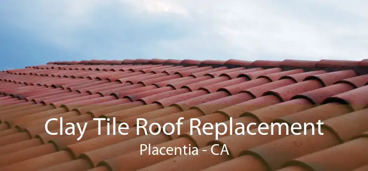 Clay Tile Roof Replacement Placentia - CA