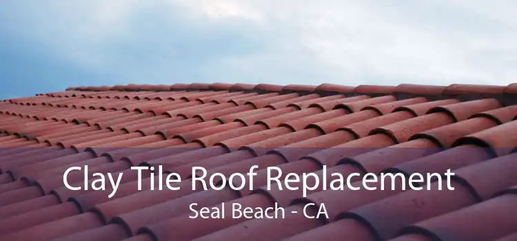 Clay Tile Roof Replacement Seal Beach - CA