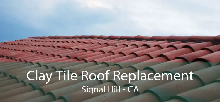 Clay Tile Roof Replacement Signal Hill - CA