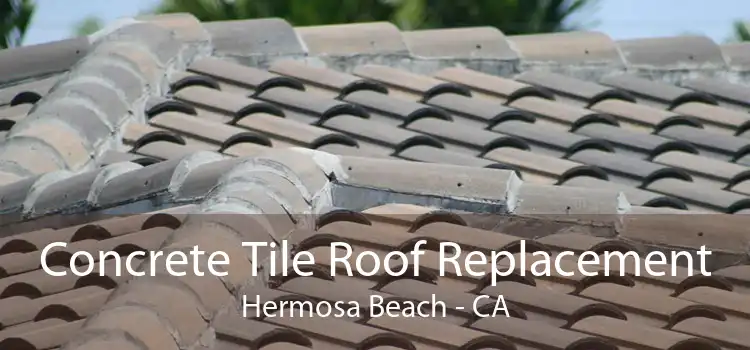 Concrete Tile Roof Replacement Hermosa Beach - CA