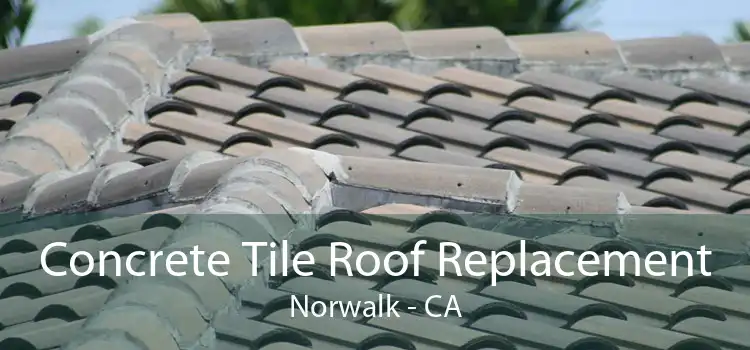 Concrete Tile Roof Replacement Norwalk - CA