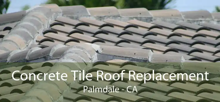 Concrete Tile Roof Replacement Palmdale - CA