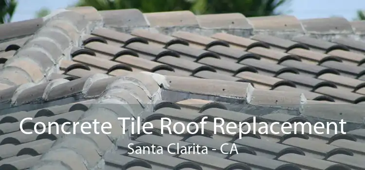 Concrete Tile Roof Replacement Santa Clarita - CA