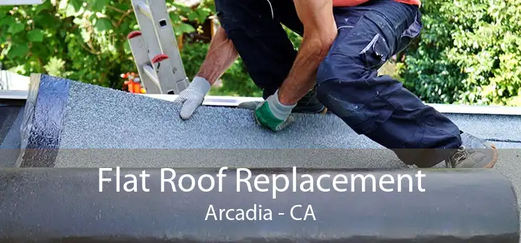 Flat Roof Replacement Arcadia - CA