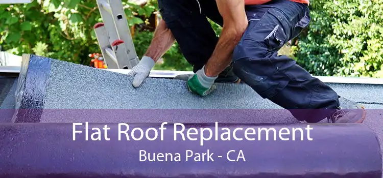 Flat Roof Replacement Buena Park - CA