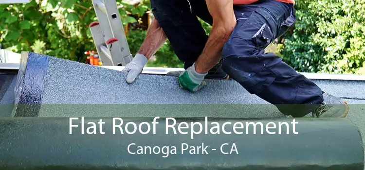 Flat Roof Replacement Canoga Park - CA