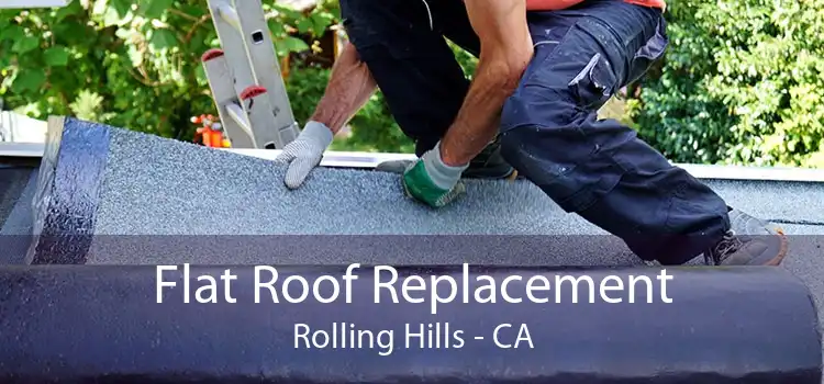 Flat Roof Replacement Rolling Hills - CA