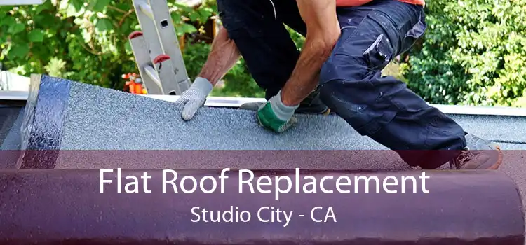 Flat Roof Replacement Studio City - CA