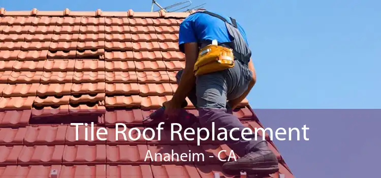 Tile Roof Replacement Anaheim - CA